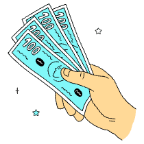Cash Payments Illustration from London Set