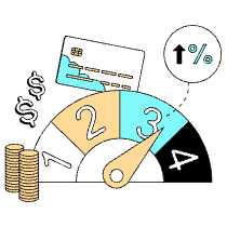Credit Score Illustration from London Set