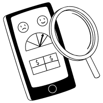 Credit Score Illustration from Milano Set