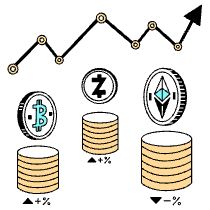 Finance Cryptocurrency Illustration from London Set