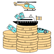 Net Worth Illustration from London Set