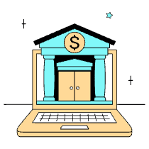 Online Banking Illustration from London Set