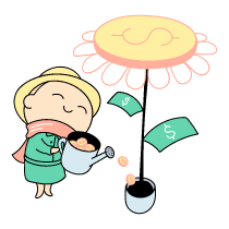 Investing Illustration from Seoul Set
