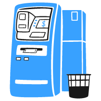 Atm  Illustration from Brooklyn Set