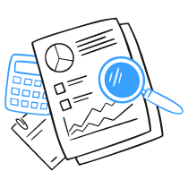 Audit Illustration from Brooklyn Set