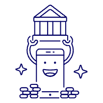 App Smiley Illustration from UX Line Set