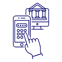 Banking App 2 1 Illustration from UX Line Set