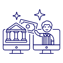 Banking App 3 1 Illustration from UX Line Set