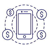 Digital Money Illustration from UX Line Set