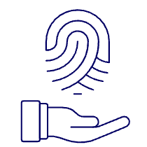 Fingerprint Share 1 Illustration from UX Line Set