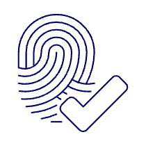 Fingerprint Pass Illustration from UX Line Set