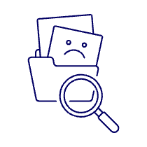 Found Folder Illustration from UX Line Set
