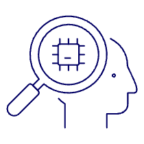 Chip In Brain 1 Illustration from UX Line Set