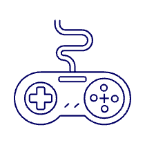 Game Consoles 5 Illustration from UX Line Set