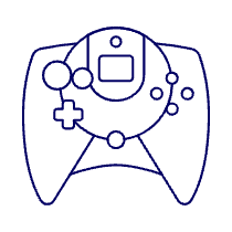 Game Consoles 9 Illustration from UX Line Set