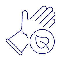 Gardening Glove Illustration from UX Line Set