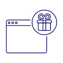Gift Box Browser 1 Illustration from UX Line Set