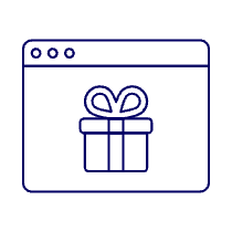 Gift Box Browser 2 Illustration from UX Line Set