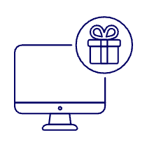 Gift Box Imac 1 Illustration from UX Line Set