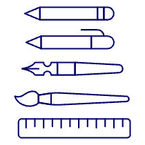 Stationary Illustration from UX Line Set