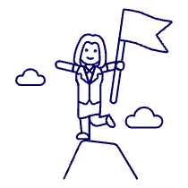 Summit Reach 4 Illustration from UX Line Set