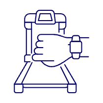 Timer Fitness 1 Illustration from UX Line Set