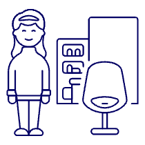 Hairstlye Salon 22 Illustration from UX Line Set