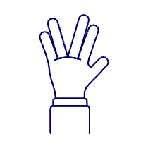 Star Trek Gesture 1 Illustration from UX Line Set