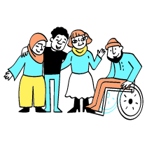 Diversity Unity Illustration from Havana Set