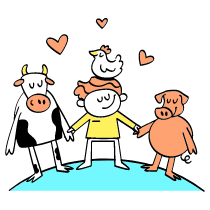 Vegan Illustration from Havana Set