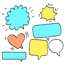 Miscellaneous Speech Bubble Illustration from Havana Set