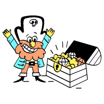 Treasure Chest Illustration from Havana Set