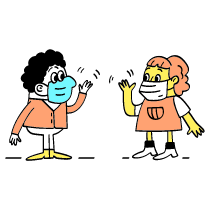 Mask Users Illustration from Havana Set