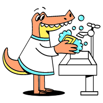 Wash Hands Illustration from Havana Set