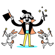 Magician Illustration from Havana Set