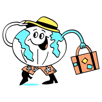 Travel Illustration from Havana Set