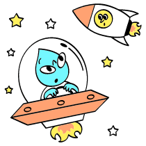 Space Illustration from Havana Set