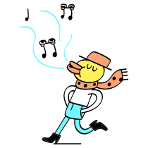 Whistling Illustration from Havana Set