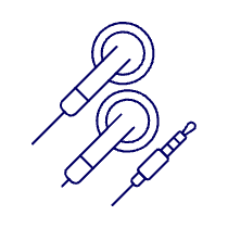 Headphones 2 Illustration from UX Line Set