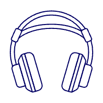 Headphones Wireless 5 Illustration from UX Line Set