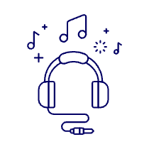 Headphones Wireless 6 Illustration from UX Line Set