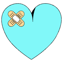 Bandaid On Heart Illustration from London Set