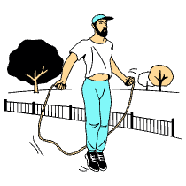 Workout Outdoors Illustration from London Set