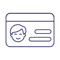 Insurance ID Card 1 Illustration from UX Line Set