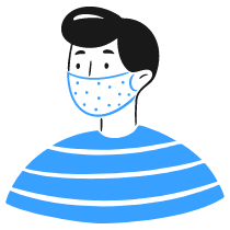 Facemask 1 Illustration from Brooklyn Set
