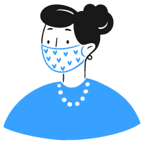 Facemask 2 Illustration from Brooklyn Set