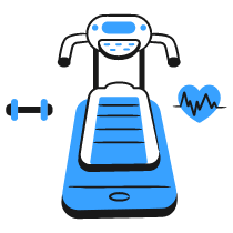 Fitness App 1 Illustration from Brooklyn Set