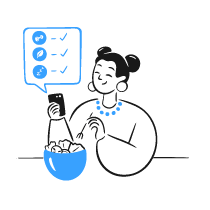 Healthy Habits Illustration from Brooklyn Set