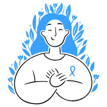 Mental Health Awareness Woman Illustration from Brooklyn Set