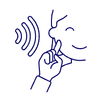 Hand Sign Language 1 Illustration from UX Line Set